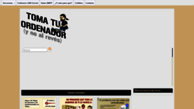 What Tomatuordenador.net website looked like in 2020 (3 years ago)