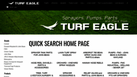 What Turfeagle.com website looked like in 2020 (3 years ago)