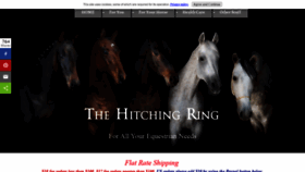 What Thehitchingring.com website looked like in 2020 (3 years ago)
