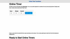 What Timerminutes.com website looked like in 2020 (3 years ago)