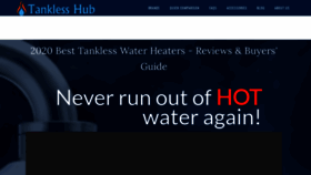 What Tanklesshub.com website looked like in 2020 (3 years ago)