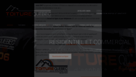 What Toitureqc.com website looked like in 2020 (3 years ago)