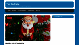 What Thedadcade.com website looked like in 2020 (3 years ago)