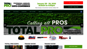 What Totalproexpo.com website looked like in 2020 (3 years ago)