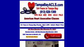 What Tampabayacls.com website looked like in 2020 (3 years ago)
