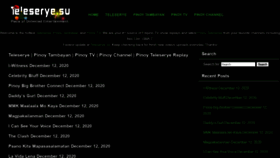 What Teleserye.ru website looked like in 2020 (3 years ago)