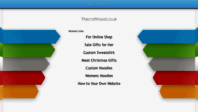 What Thecrafthood.co.uk website looked like in 2020 (3 years ago)