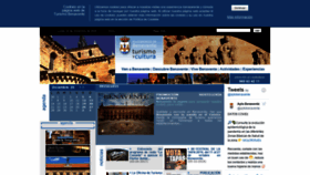 What Turismobenavente.es website looked like in 2020 (3 years ago)