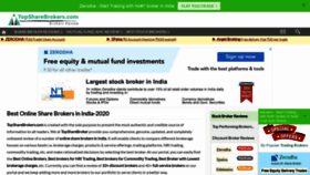 What Topsharebrokers.com website looked like in 2020 (3 years ago)