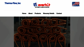 What Tfi-everhot.com website looked like in 2020 (3 years ago)
