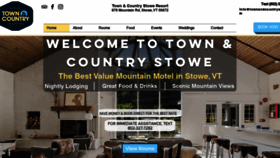 What Townandcountrystowe.com website looked like in 2020 (3 years ago)