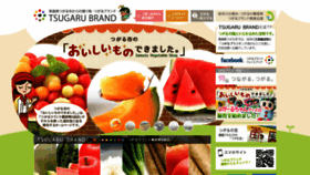 What Tsugarubrand.jp website looked like in 2020 (3 years ago)