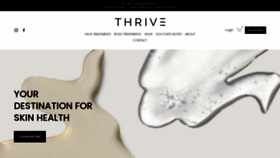 What Thrivewellnessclinic.ca website looked like in 2020 (3 years ago)