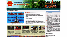 What Thanhha.haiduong.gov.vn website looked like in 2020 (3 years ago)