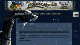 What Trolls-et-legendes.be website looked like in 2020 (3 years ago)