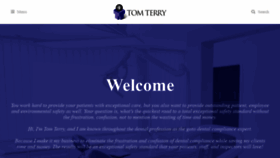 What Tomterry.com website looked like in 2020 (3 years ago)