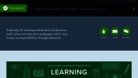 What Thelearner.com website looked like in 2020 (3 years ago)