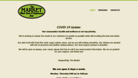 What Themarketgreenport.com website looked like in 2020 (3 years ago)