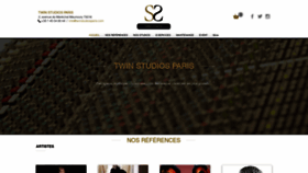 What Twinstudiosparis.com website looked like in 2020 (3 years ago)