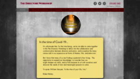 What Thedirectorsworkshop.com website looked like in 2020 (3 years ago)