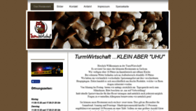 What Turmwirtschaft.de website looked like in 2020 (3 years ago)