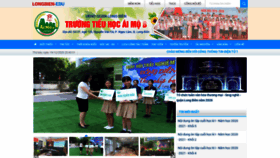 What Thaimob.longbien.edu.vn website looked like in 2020 (3 years ago)