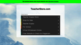 What Teacherstore.com website looked like in 2020 (3 years ago)