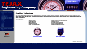 What Tejax.com website looked like in 2020 (3 years ago)