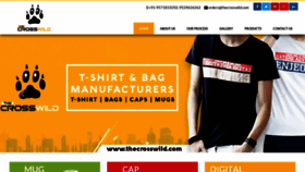 What Thecrosswild.com website looked like in 2020 (5 years ago)