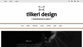 What Tiikeridesign.com website looked like in 2020 (3 years ago)