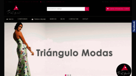 What Triangulomodas.com website looked like in 2020 (4 years ago)