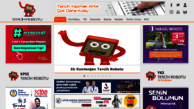 What Tercihrobotu.com.tr website looked like in 2020 (3 years ago)