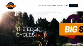 What Theedgecycles.com.au website looked like in 2020 (3 years ago)