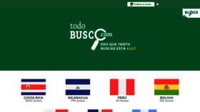 What Todobusco.com website looked like in 2020 (3 years ago)