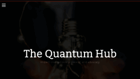 What Thequantumhub.com website looked like in 2020 (3 years ago)