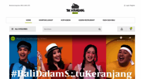 What Thekeranjangbali.com website looked like in 2020 (3 years ago)