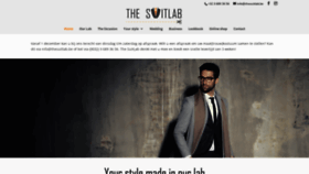 What Thesuitlab.be website looked like in 2020 (3 years ago)