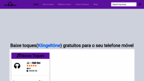What Toquedecelular.com website looked like in 2020 (3 years ago)