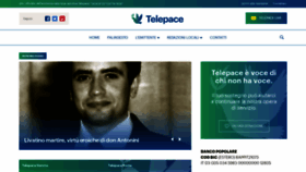 What Telepace.it website looked like in 2020 (3 years ago)