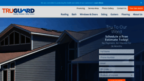 What Truguardconstruction.com website looked like in 2020 (3 years ago)