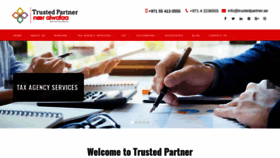What Trustedpartner.ae website looked like in 2020 (3 years ago)