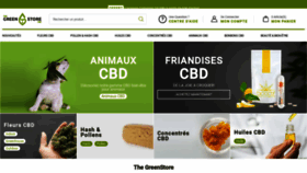 What Thegreenstore.fr website looked like in 2020 (4 years ago)