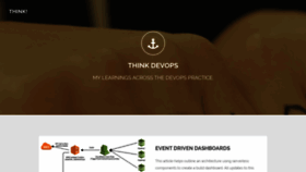 What Think-devops.com website looked like in 2020 (3 years ago)