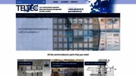 What Teltec-fr.com website looked like in 2020 (3 years ago)