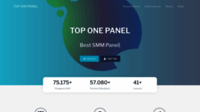 What Toponepanel.com website looked like in 2020 (3 years ago)