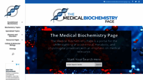 What Themedicalbiochemistrypage.org website looked like in 2020 (3 years ago)