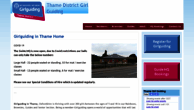 What Thameguides.org.uk website looked like in 2020 (3 years ago)