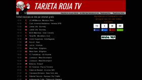 What Tarjetarojatv.com.mx website looked like in 2020 (3 years ago)