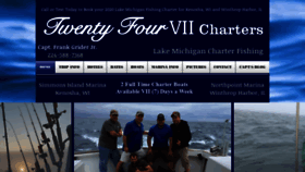 What Twentyfourviicharters.com website looked like in 2020 (3 years ago)