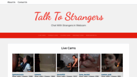 What Talktostrangers.pw website looked like in 2020 (3 years ago)